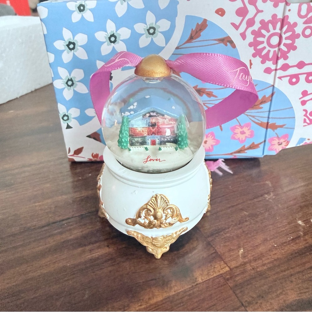 Authentic Taylor Swift Lover House Snow Globe Ornament
